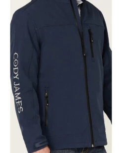 Cody James Core Men's Steamboat Logo Zip-Front Softshell Jacket 9 Cody James Core Men's Steamboat Logo Zip-Front Softshell Jacket -Boot Barn 2000343274 410 P3