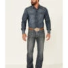 Rock & Roll Denim Men's Pistol Dark Vintage Wash Regular Straight Jeans 1 Rock & Roll Denim Men's Pistol Dark Vintage Wash Regular Straight Jeans -Boot Barn 2000345012 400 P3