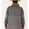 Rock & Roll Denim Men's Solid Charcoal Performance Quilted Zip-Front Vest 1 Rock & Roll Denim Men's Solid Charcoal Performance Quilted Zip-Front Vest -Boot Barn 2000345125 022 P4