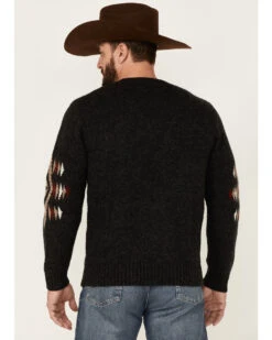 Pendleton Men's Shetland Wool Washable Crew Sweater - Heather Black 9 Pendleton Men's Shetland Wool Washable Crew Sweater - Heather Black -Boot Barn 2000345188 020 P4
