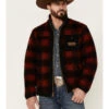 Pendleton Men's Buffalo Plaid Lone Fir Zip-Front Fleece Jacket 1 Pendleton Men's Buffalo Plaid Lone Fir Zip-Front Fleece Jacket -Boot Barn 2000345197 600 P1