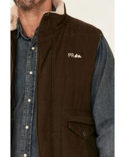 Powder River Outfitters Men's Concealed Carry Olive Brushed Canvas Storm Flap Vest 9 Powder River Outfitters Men's Concealed Carry Olive Brushed Canvas Storm Flap Vest -Boot Barn 2000345235 341 P3