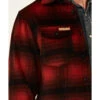 Powder River Outfitters Men's Red Ombre Plaid Wool Button-Front Shirt Jacket 2 Powder River Outfitters Men's Red Ombre Plaid Wool Button-Front Shirt Jacket -Boot Barn 2000345241 910 P3