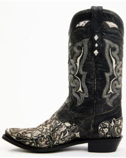 Corral Men's Exotic Python Skin Inlay Western Boots - Snip Toe 11 Corral Men's Exotic Python Skin Inlay Western Boots - Snip Toe -Boot Barn 2000345254 944 P3