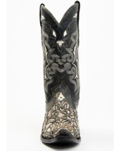 Corral Men's Exotic Python Skin Inlay Western Boots - Snip Toe 12 Corral Men's Exotic Python Skin Inlay Western Boots - Snip Toe -Boot Barn 2000345254 944 P4