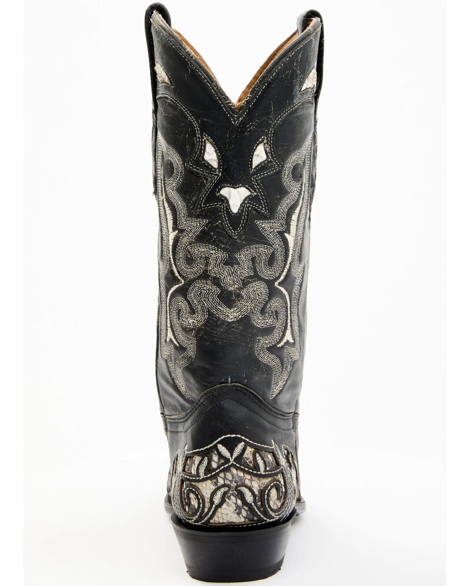 Corral Men's Exotic Python Skin Inlay Western Boots - Snip Toe 7 Corral Men's Exotic Python Skin Inlay Western Boots - Snip Toe - Image 5
