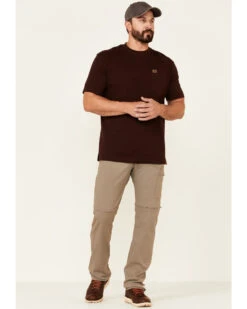 Wrangler ATG Men's All-Terrain Brindle Zip-Off Cargo Pants 8 Wrangler ATG Men's All-Terrain Brindle Zip-Off Cargo Pants -Boot Barn 2000346869 342 P1