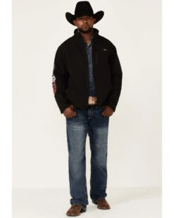 Resistol Men's Mexico Flag Logo Sleeve Zip-Front Softshell Jacket 8 Resistol Men's Mexico Flag Logo Sleeve Zip-Front Softshell Jacket -Boot Barn 2000348594 001 P2