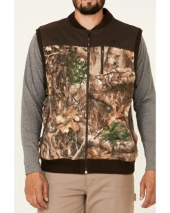 Wrangler ATG Men's All-Terrain Realtree Camo Fleece Zip-Front Bomber Vest 8 Wrangler ATG Men's All-Terrain Realtree Camo Fleece Zip-Front Bomber Vest -Boot Barn 2000348734 340 P3