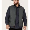 Dakota Grizzly Men's Slate Nolan Zip-Front Quilted Vest 1 Dakota Grizzly Men's Slate Nolan Zip-Front Quilted Vest -Boot Barn 2000348962 020 P1