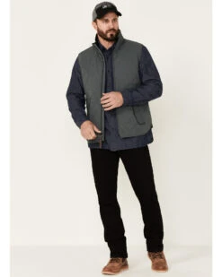 Dakota Grizzly Men's Slate Nolan Zip-Front Quilted Vest 9 Dakota Grizzly Men's Slate Nolan Zip-Front Quilted Vest -Boot Barn 2000348962 020 P2