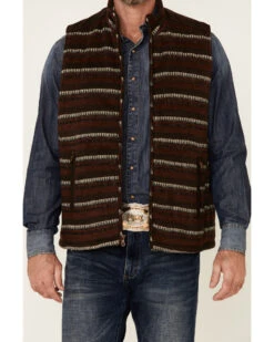 Cripple Creek Men's Navajo Print Zip-Front Blanket Vest 9 Cripple Creek Men's Navajo Print Zip-Front Blanket Vest -Boot Barn 2000349075 200 P3
