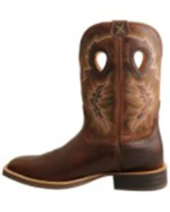 Twisted X Men's Brown Ruff Stock Western Boots - Square Toe 10 Twisted X Men's Brown Ruff Stock Western Boots - Square Toe -Boot Barn 2000350217 201 P3
