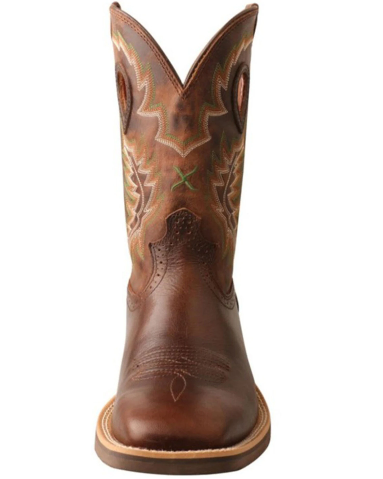 Twisted X Men's Brown Ruff Stock Western Boots - Square Toe 6 Twisted X Men's Brown Ruff Stock Western Boots - Square Toe - Image 4