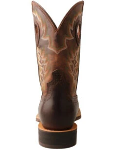 Twisted X Men's Brown Ruff Stock Western Boots - Square Toe 12 Twisted X Men's Brown Ruff Stock Western Boots - Square Toe -Boot Barn 2000350217 201 P5