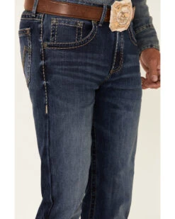 Rock 47 By Wrangler Men's Horizon Dark Wash Stretch Slim Bootcut Jeans 8 Rock 47 By Wrangler Men's Horizon Dark Wash Stretch Slim Bootcut Jeans -Boot Barn 2000350738 400 P2