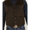 Cody James Men's Pancho Villa Oilskin Button-Front Western Vest 2 Cody James Men's Pancho Villa Oilskin Button-Front Western Vest -Boot Barn 2000351709 200 P3