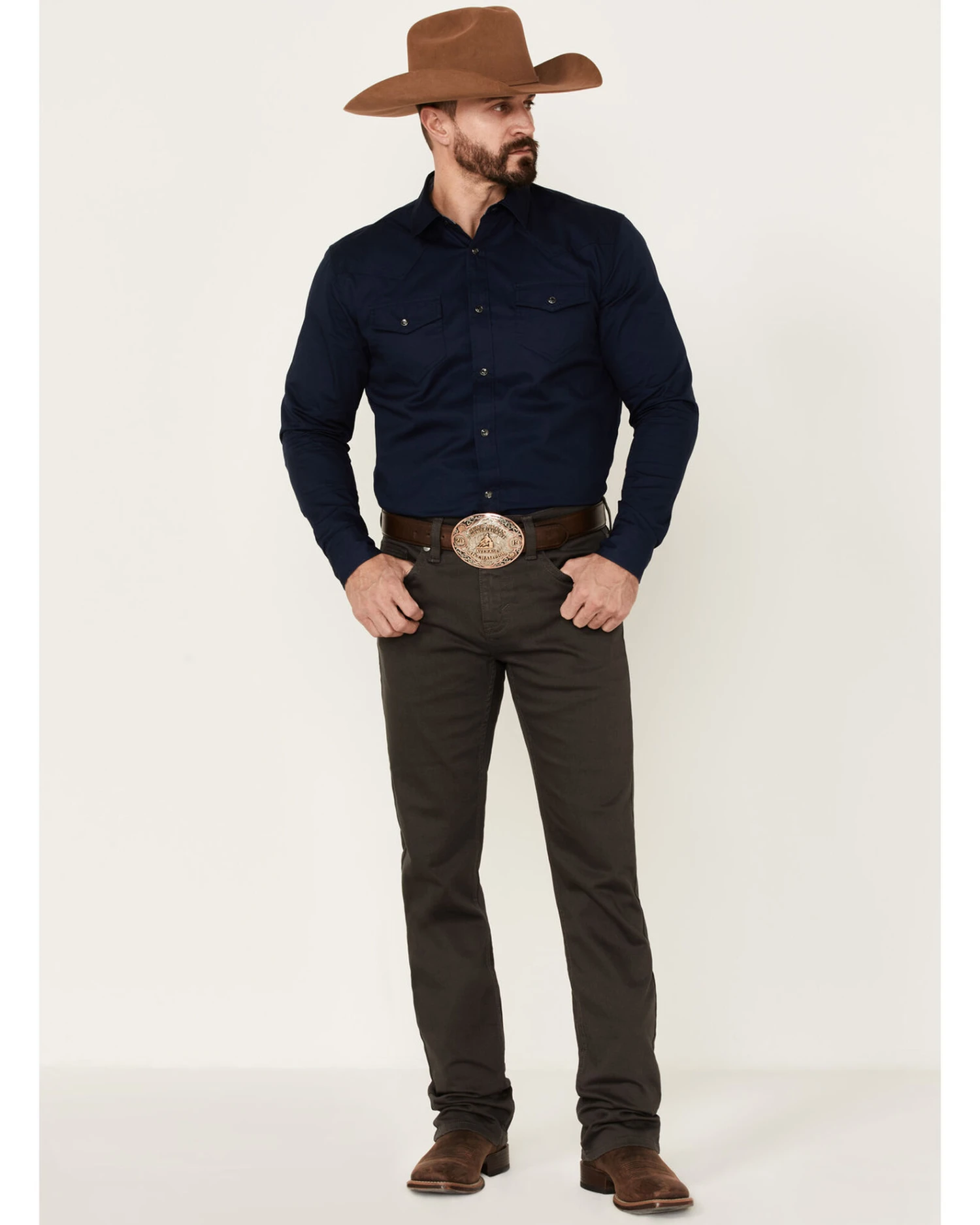 Cody James Men's Appaloosa Gray Wash Stretch Slim Straight Jeans 4 Cody James Men's Appaloosa Gray Wash Stretch Slim Straight Jeans - Image 2