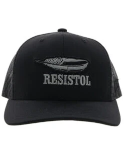 Hooey Men's Resistol Americana Feather Patch Mesh Back Trucker Cap 9 Hooey Men's Resistol Americana Feather Patch Mesh Back Trucker Cap -Boot Barn 2000356402 001 P3