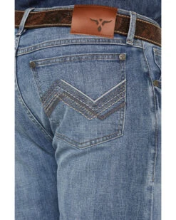 Wrangler 20X Men's Mist Light Wash Stretch Slim Bootcut Jeans - Long 8 Wrangler 20X Men's Mist Light Wash Stretch Slim Bootcut Jeans - Long -Boot Barn 2000359711 412 P4