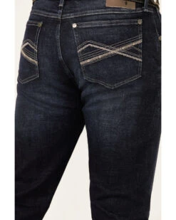 Wrangler 20X Men's Cobalt Dark Wash Stretch Slim Straight Jeans 9 Wrangler 20X Men's Cobalt Dark Wash Stretch Slim Straight Jeans -Boot Barn 2000359713 416 P4