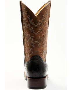 Cody James Men's Saddle Black Full-Quill Ostrich Exotic Western Boots - Broad Square Toe 13 Cody James Men's Saddle Black Full-Quill Ostrich Exotic Western Boots - Broad Square Toe -Boot Barn 2000359778 001 P5