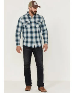 Pendleton Men's Beach Shack Plaid Shirt 7 Pendleton Men's Beach Shack Plaid Shirt -Boot Barn 2000359904 400 P2