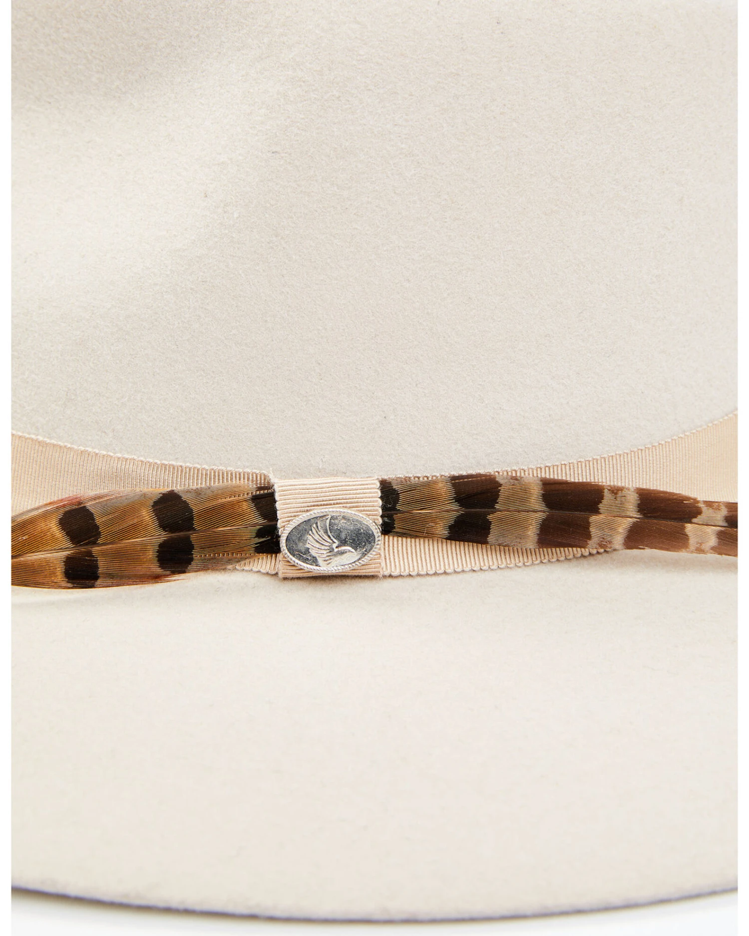 Cody James Men's 3X Silver Belly 9 Line Band Pinch Wool Felt Western Hat 4 Cody James Men's 3X Silver Belly 9 Line Band Pinch Wool Felt Western Hat - Image 2