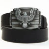 Brothers & Sons Men's Eagle Plaque Leather Belt 1 Brothers & Sons Men's Eagle Plaque Leather Belt -Boot Barn 2000360995 001 P1
