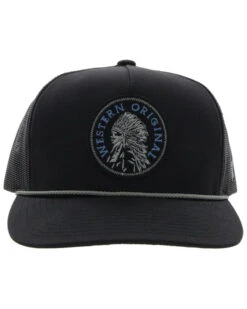 Hooey Men's Quanah Round Patch Mesh Back Trucker Cap 9 Hooey Men's Quanah Round Patch Mesh Back Trucker Cap -Boot Barn 2000361526 001 P3