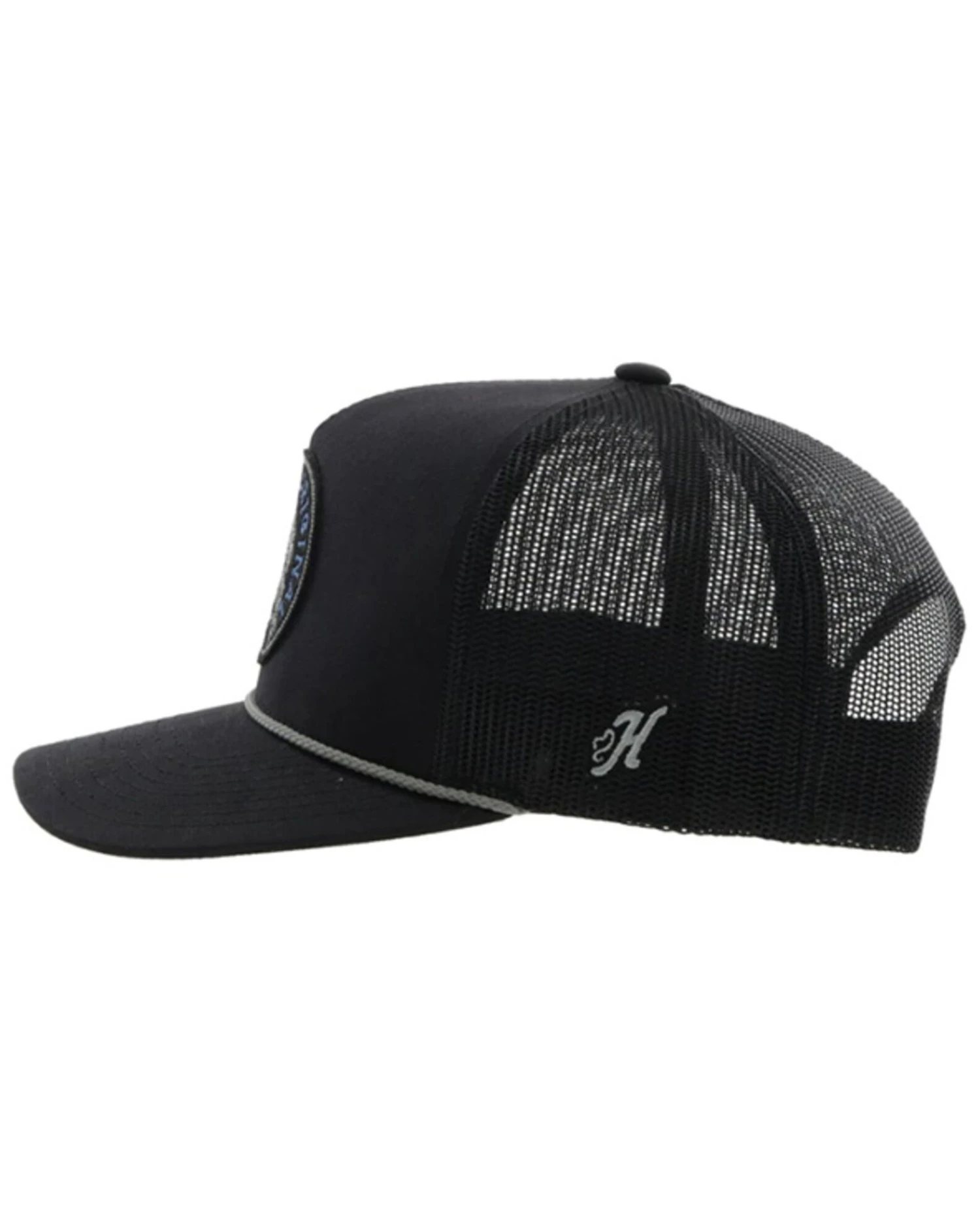 Hooey Men's Quanah Round Patch Mesh Back Trucker Cap 6 Hooey Men's Quanah Round Patch Mesh Back Trucker Cap - Image 4