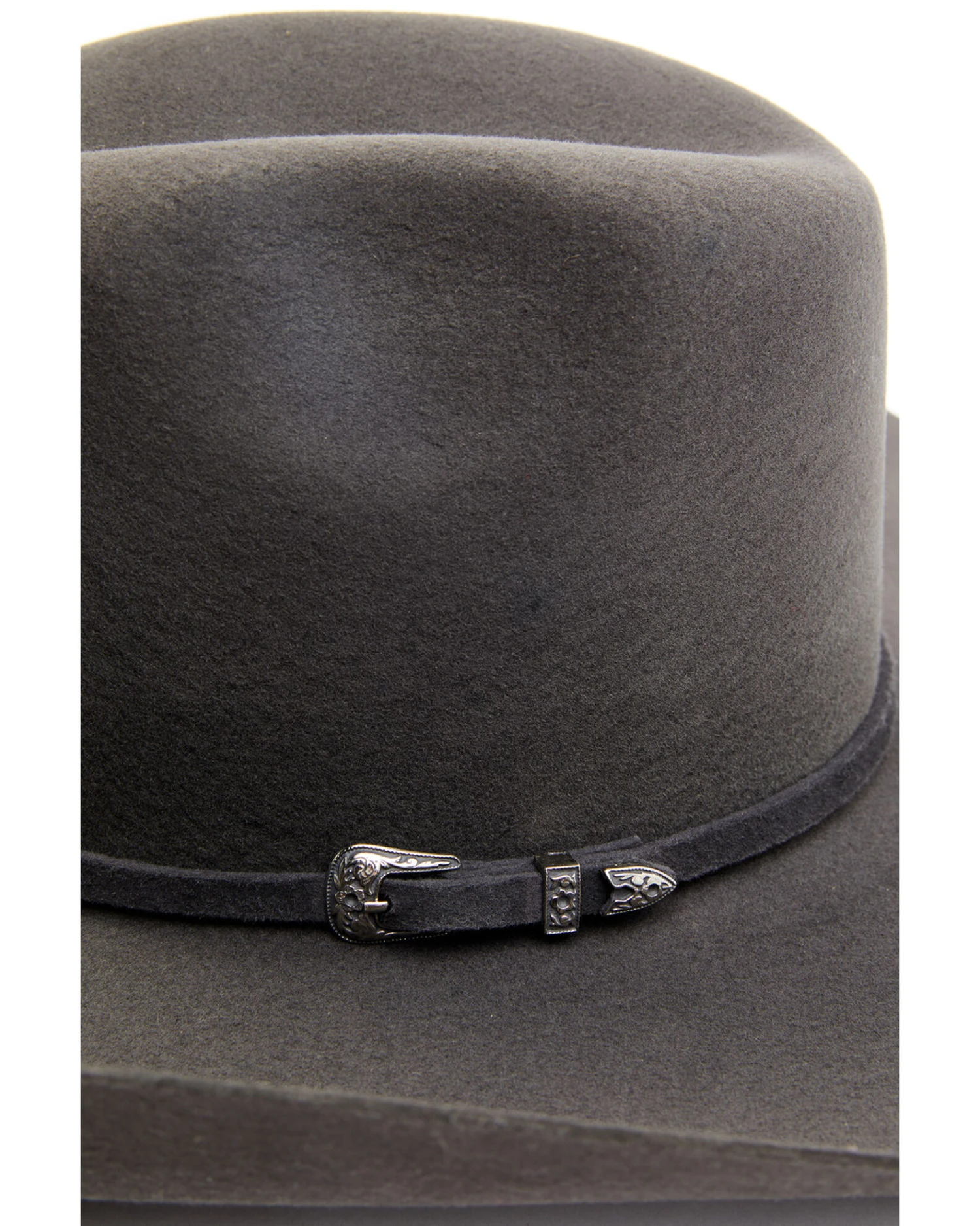 Cody James Men's 3X Wool Felt Granite Top Hand Western Hat 4 Cody James Men's 3X Wool Felt Granite Top Hand Western Hat - Image 2