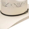 Resistol Men's George Strait Natural Condigo Shantung Straw Western Hat 1 Resistol Men's George Strait Natural Condigo Shantung Straw Western Hat -Boot Barn 2000363941 101 P1