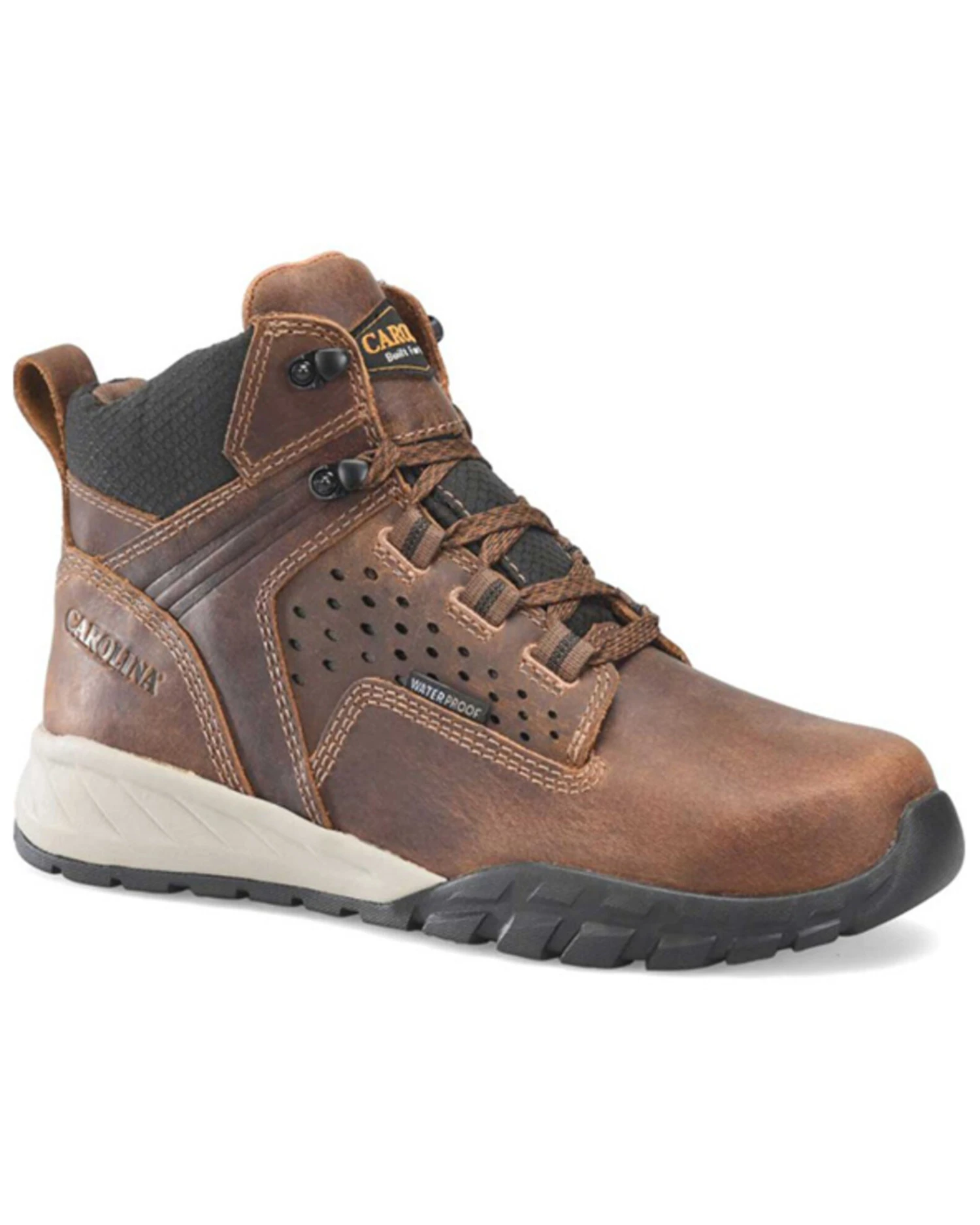 Carolina Men's Energy Lace-Up Waterproof Hiker Work Boots - Composite Toe 3 Carolina Men's Energy Lace-Up Waterproof Hiker Work Boots - Composite Toe