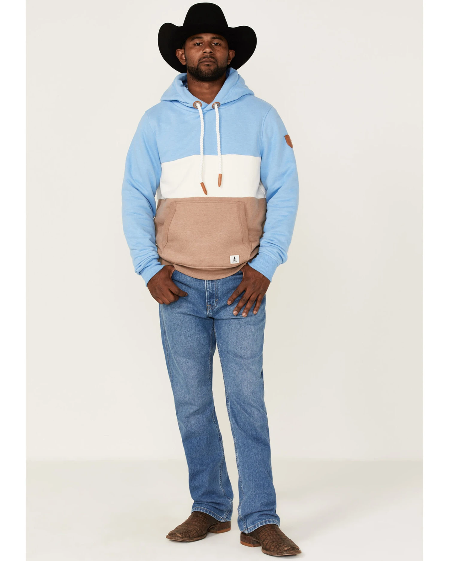 Wanakome Men's Rivera Colorblock Pullover Hooded Sweatshirt 6 Wanakome Men's Rivera Colorblock Pullover Hooded Sweatshirt - Image 4