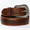 Cody James Men's Ostrich Print Tooled Belt 1 Cody James Men's Ostrich Print Tooled Belt -Boot Barn 2000366776 200 P1