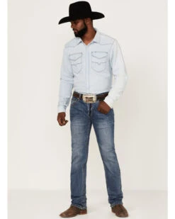 Hooey By Rock & Roll Denim Men's Revolver Medium Wash Reflex Stretch Slim Straight Jeans 8 Hooey By Rock & Roll Denim Men's Revolver Medium Wash Reflex Stretch Slim Straight Jeans -Boot Barn 2000367639 203 P3