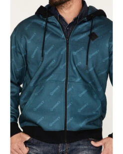 Hooey Men's Butte Monogram Logo Full-Zip Hooded Jacket 8 Hooey Men's Butte Monogram Logo Full-Zip Hooded Jacket -Boot Barn 2000370574 442 P3