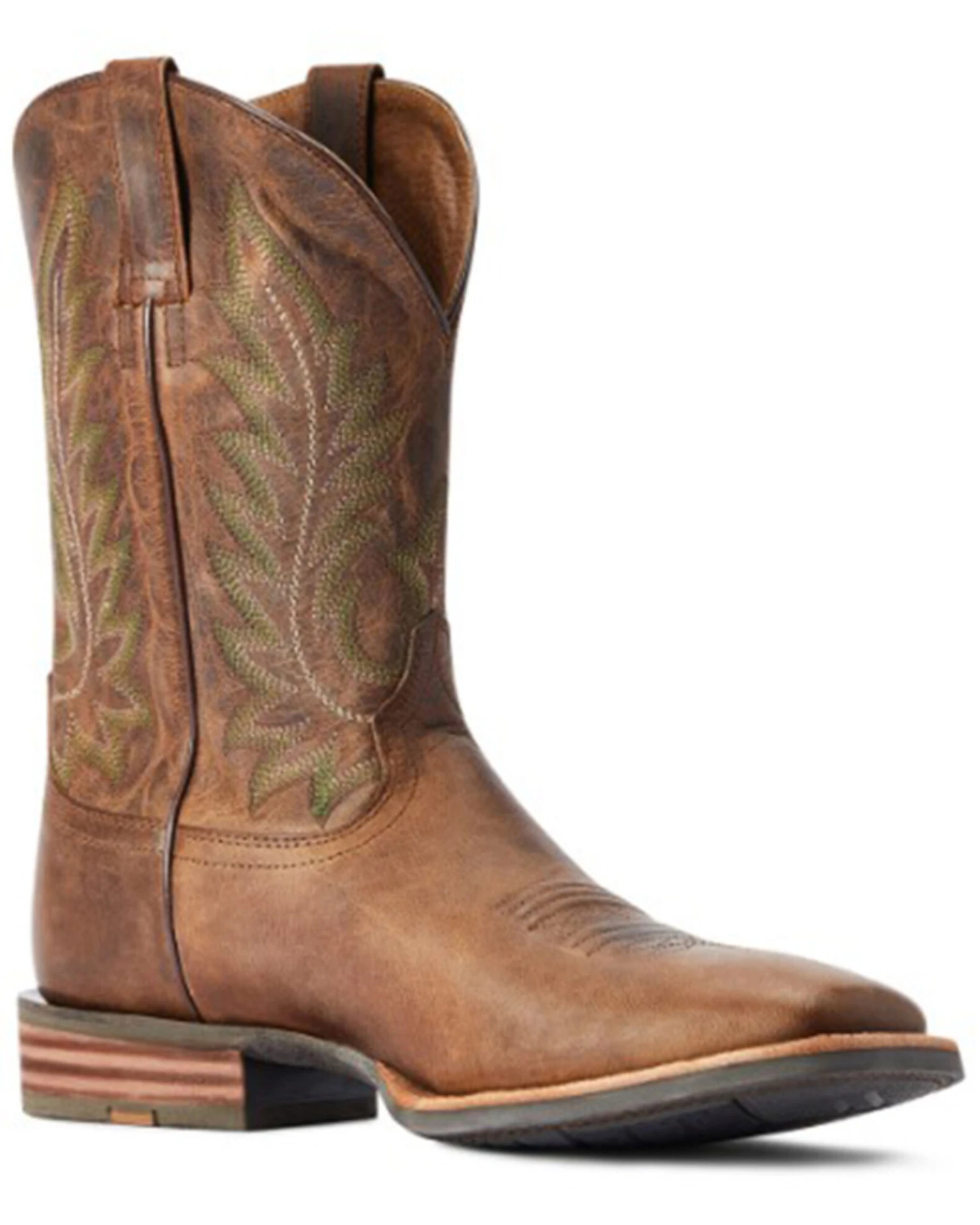 Ariat Men's Ridin' High Western Performance Boots - Broad Square Toe 3 Ariat Men's Ridin' High Western Performance Boots - Broad Square Toe