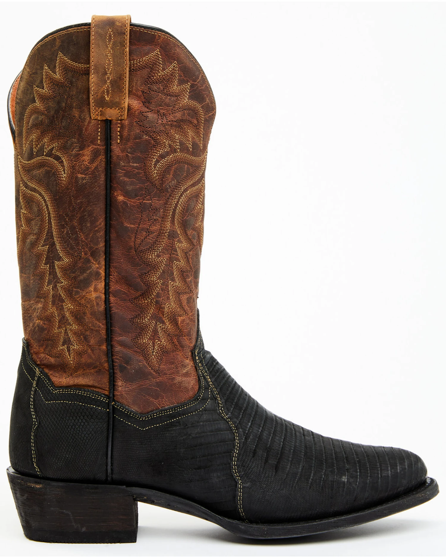 Dan Post Men's Winston Exotic Teju Lizard Western Boots - Medium Toe 4 Dan Post Men's Winston Exotic Teju Lizard Western Boots - Medium Toe - Image 2