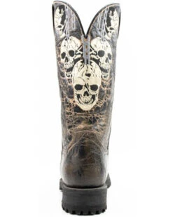 Dan Post Men's Skulls Motorcycle Western Boot - Square Toe 11 Dan Post Men's Skulls Motorcycle Western Boot - Square Toe -Boot Barn 2000371083 001 P4