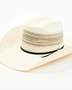 Resistol Men's Vented Crown Shantung Straw Hat