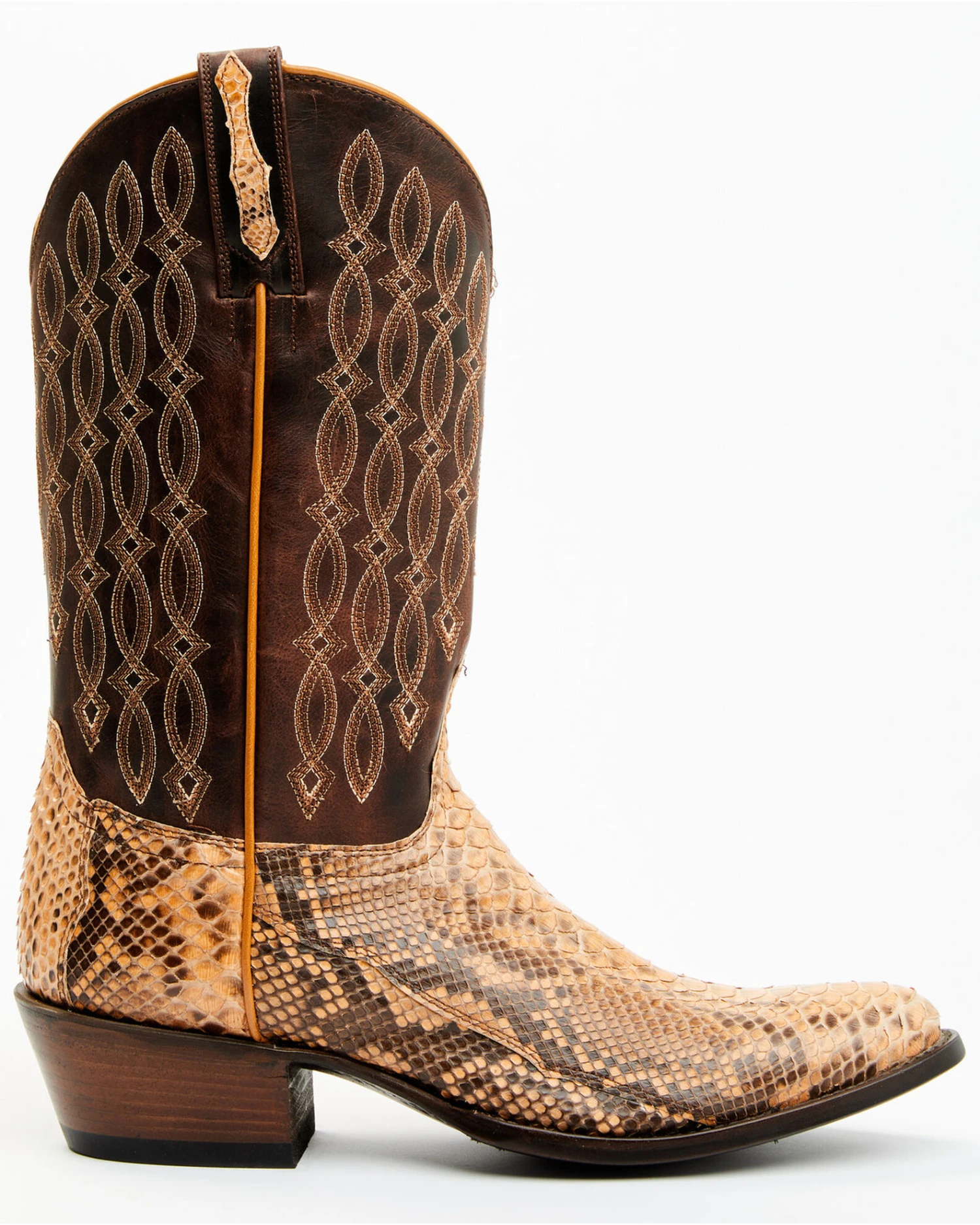 Cody James Men's Exotic Python Western Boots - Round Toe 4 Cody James Men's Exotic Python Western Boots - Round Toe - Image 2