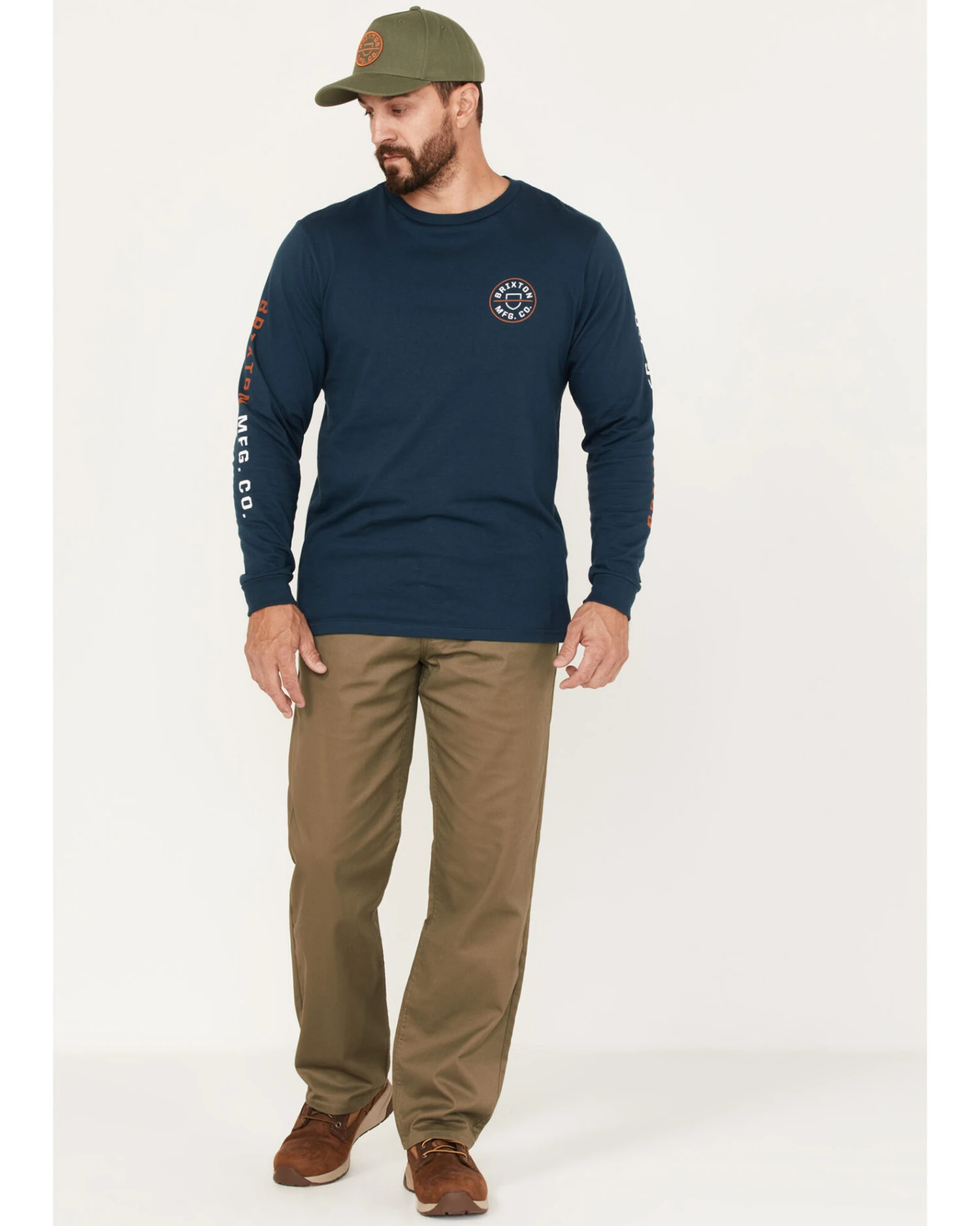 Brixton Men's Choice Chino Relaxed Pant - 32" Inseam 4 Brixton Men's Choice Chino Relaxed Pant - 32" Inseam - Image 2