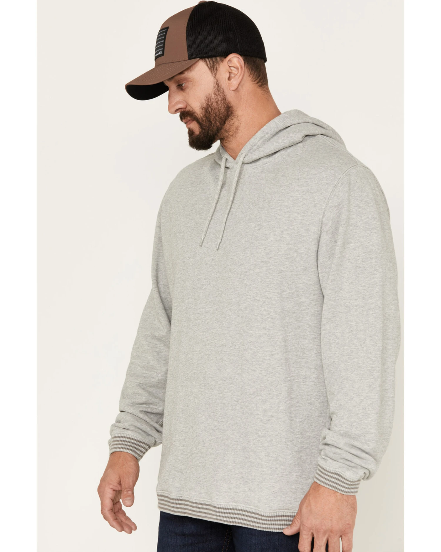 Brixton Men's Collegiate Pocket Hooded Sweatshirt 3 Brixton Men's Collegiate Pocket Hooded Sweatshirt