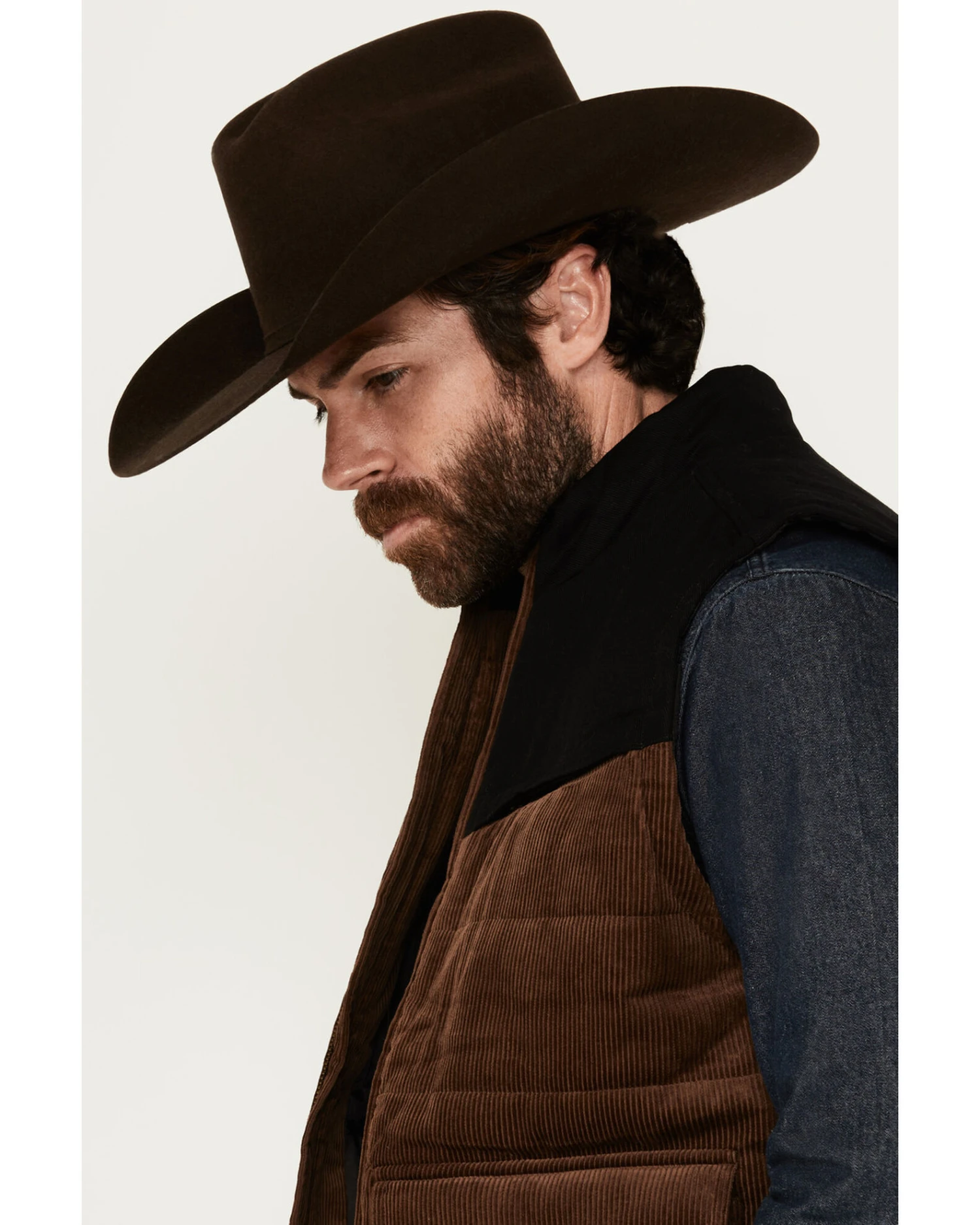 Cody James Men's Waren Corduroy Puffer Vest 6 Cody James Men's Waren Corduroy Puffer Vest - Image 4