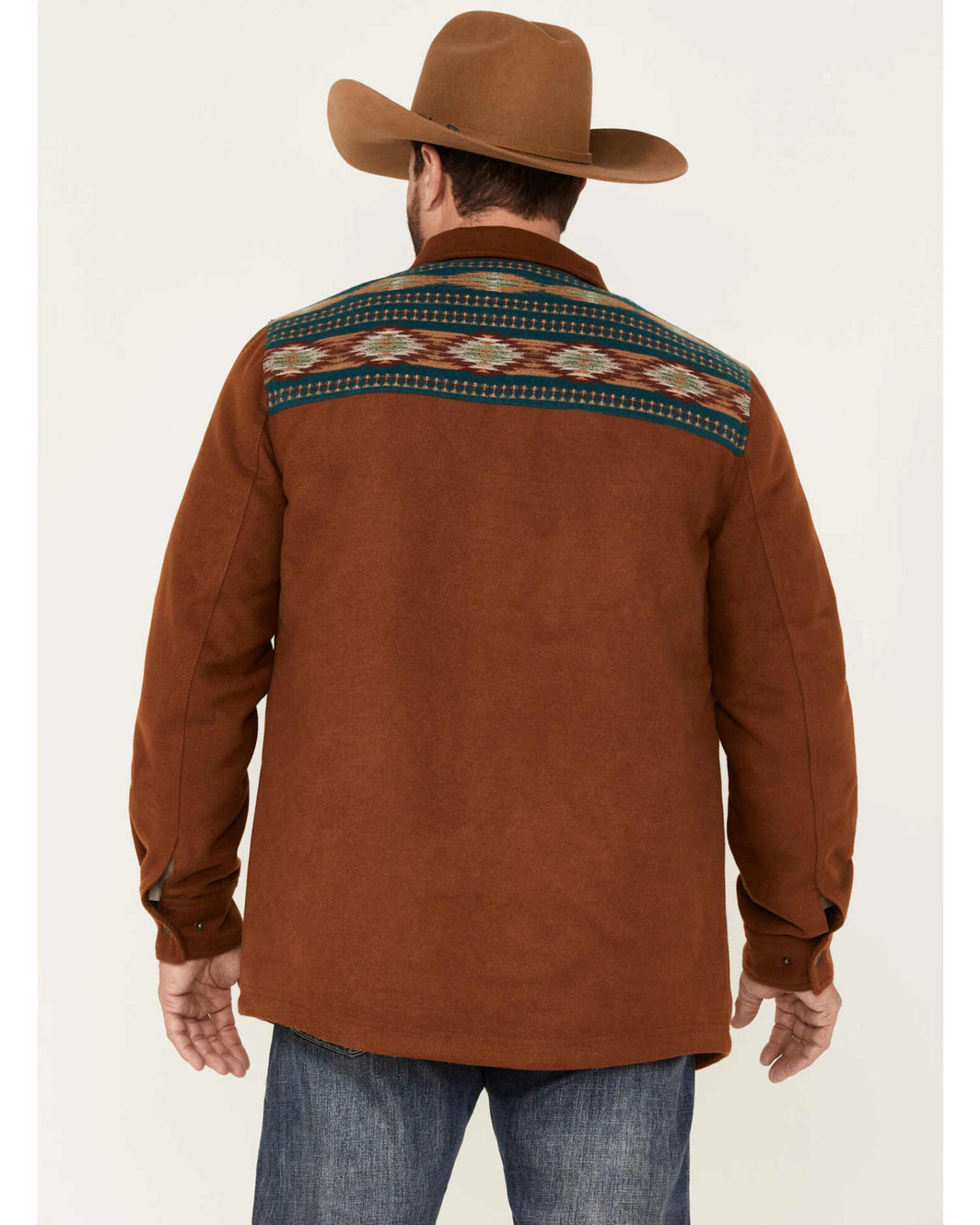 Moonshine Spirit Men's Jarvis Southwestern Wool Shacket 3 Moonshine Spirit Men's Jarvis Southwestern Wool Shacket