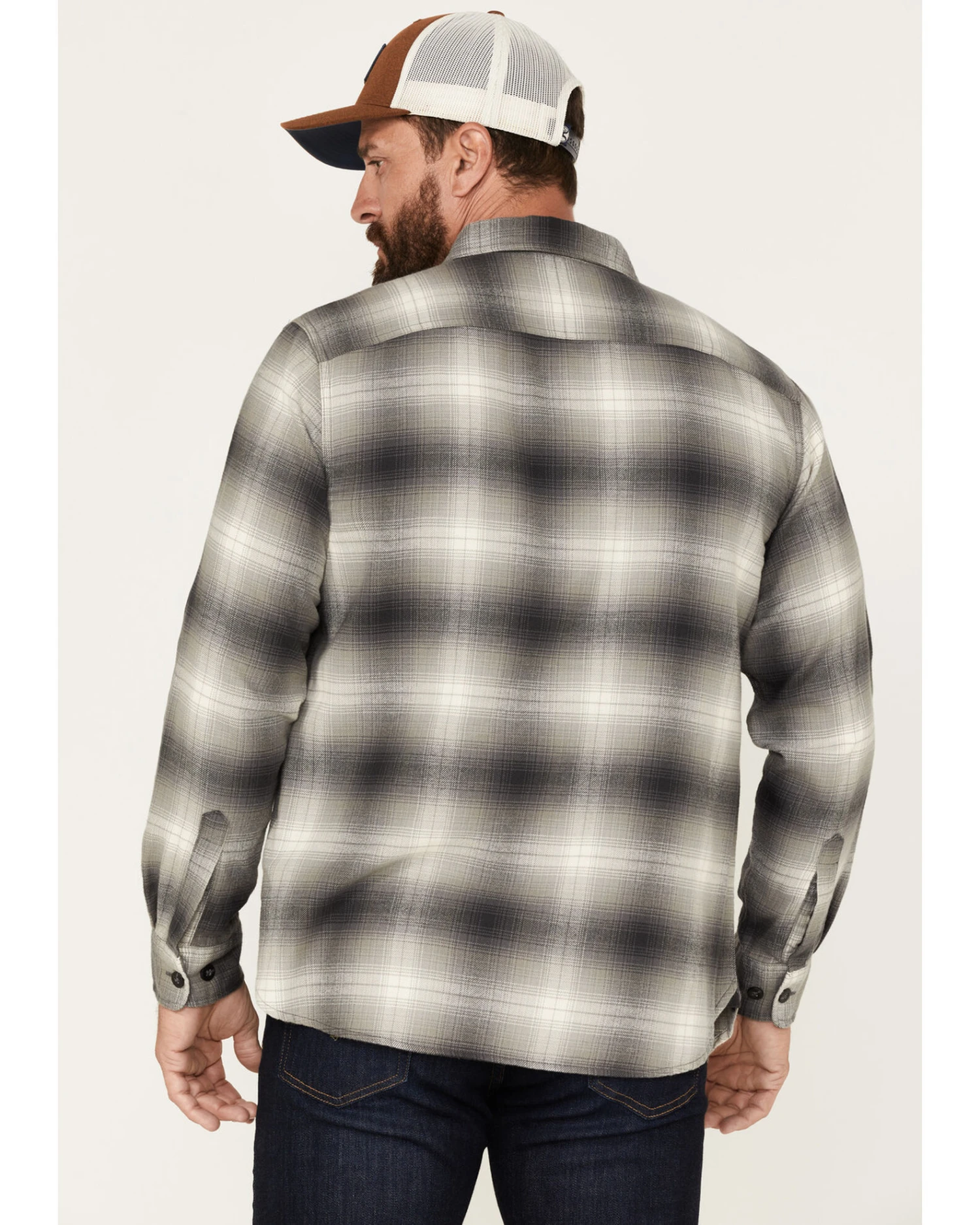 Pendleton Men's Burnside Large Plaid Button Down Western Flannel Shirt 4 Pendleton Men's Burnside Large Plaid Button Down Western Flannel Shirt - Image 2