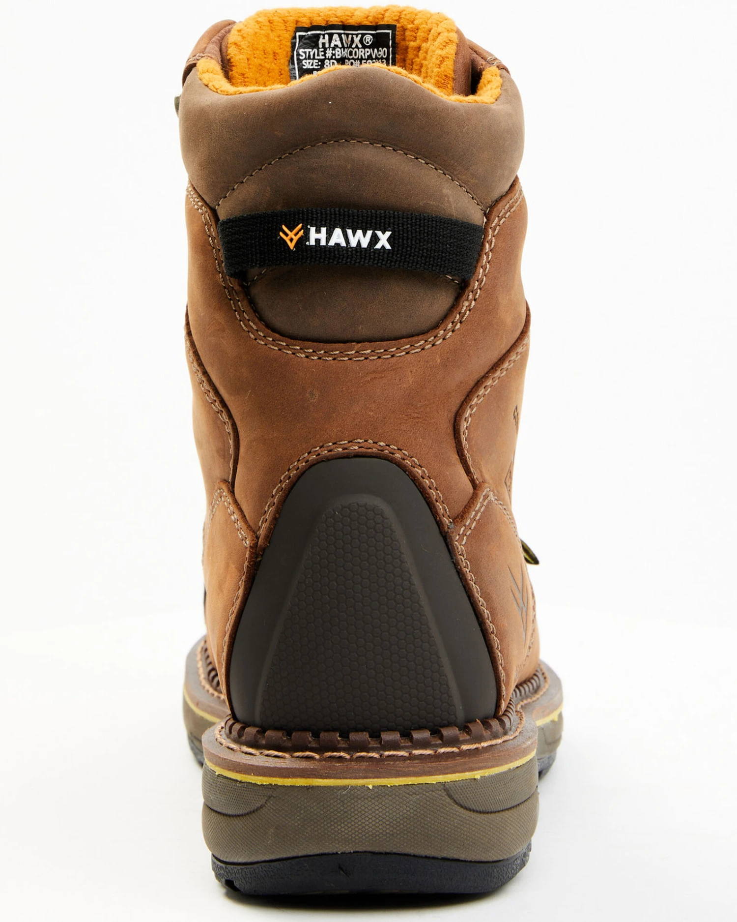 Hawx Men's 8" Internal Metguard Work Boots - Composite Toe 7 Hawx Men's 8" Internal Metguard Work Boots - Composite Toe - Image 5