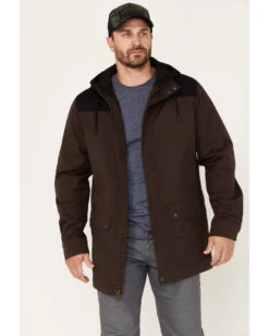Brothers & Sons Men's Waxed Canvas Cruiser Hooded Jacket 8 Brothers & Sons Men's Waxed Canvas Cruiser Hooded Jacket -Boot Barn 2000374850 201 P1